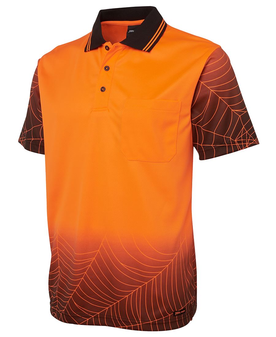 HI VIS S/S WEB POLO 6WPS Hi Vis Web