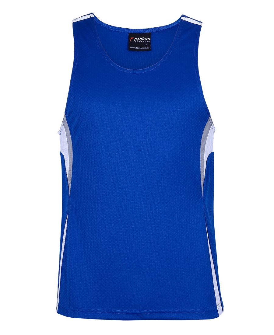 PODIUM COOL JACQUARD SINGLET 7CJS