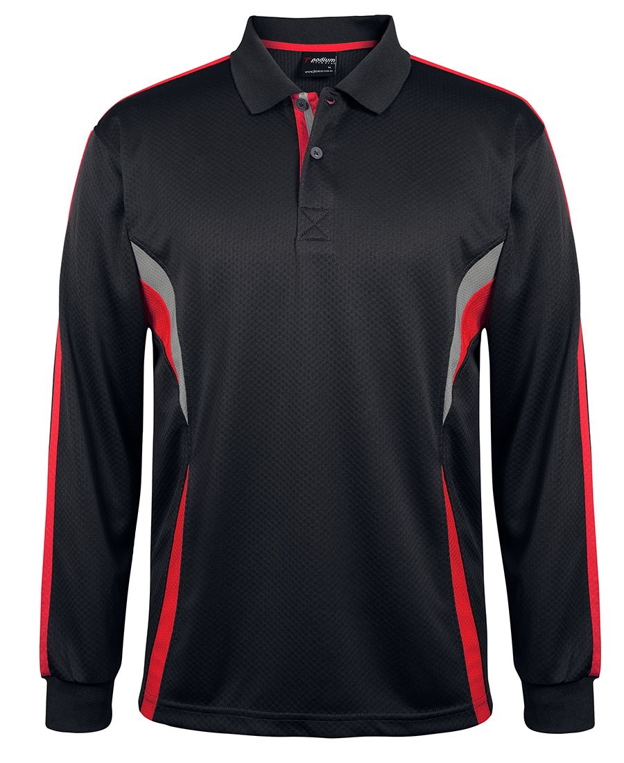 PODIUM L/S COOL POLO 7CLP Long sleeve comfort