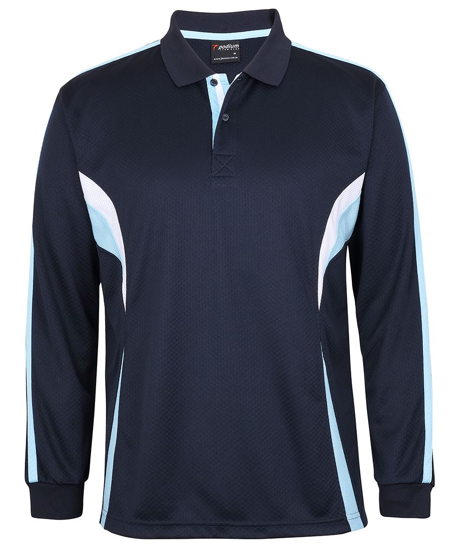 PODIUM L/S COOL POLO 7CLP Long sleeve comfort