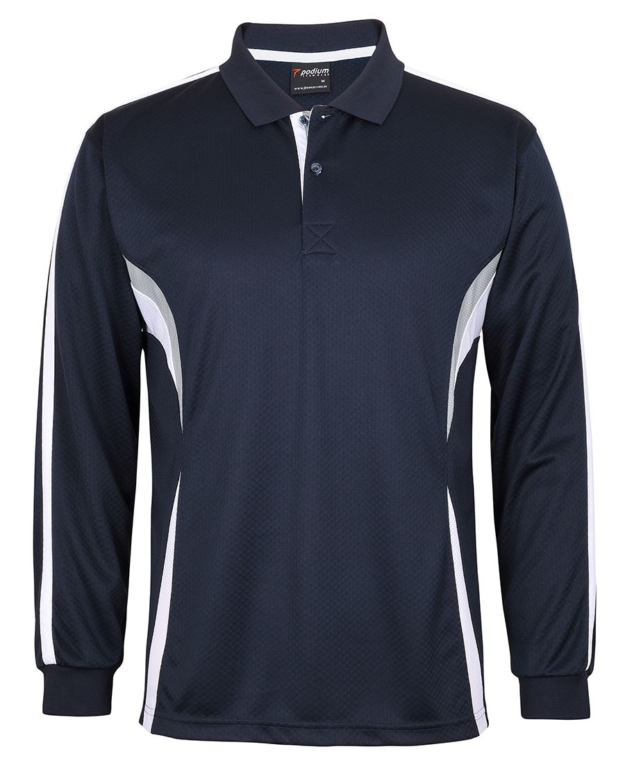 PODIUM L/S COOL POLO 7CLP Long sleeve comfort