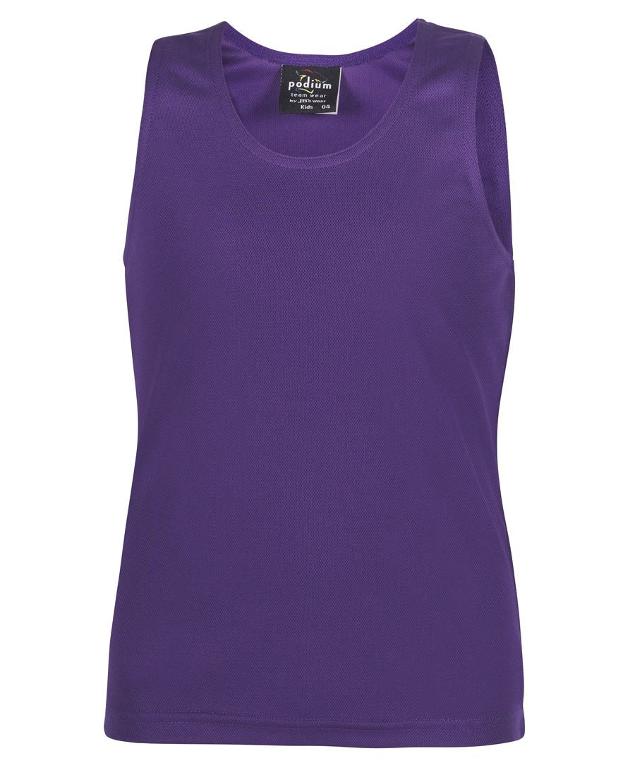 KIDS POLY SINGLET 7KPO