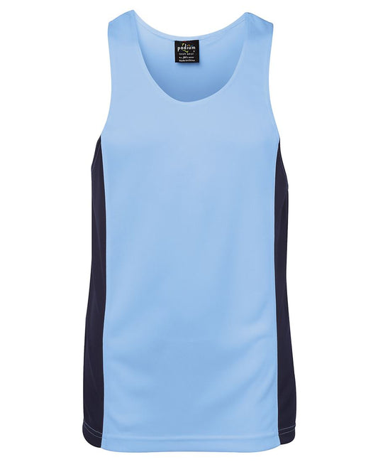 CONTRAST SINGLET 7PCS The essential sports singlet.