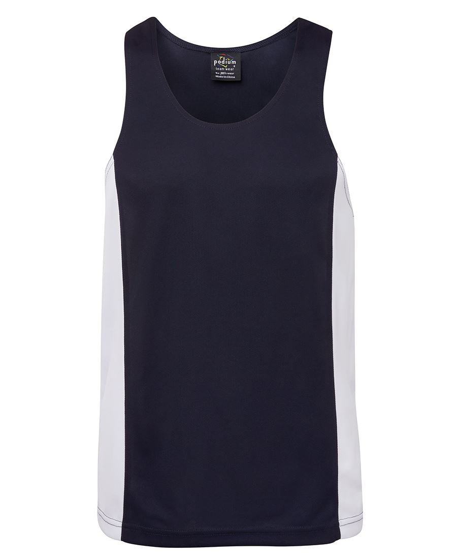 CONTRAST SINGLET 7PCS The essential sports singlet.