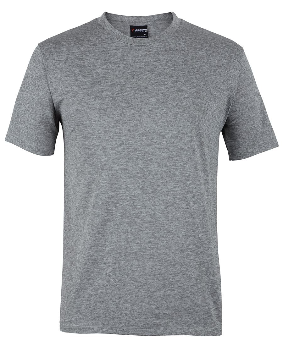 PODIUM CATION TEE 7PKT Light weight breathable moisture wicked soft handle fabric