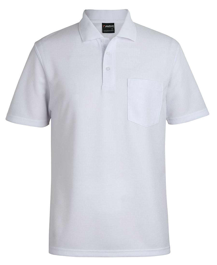 PODIUM WAFFLE POCKET POLO 7WPP