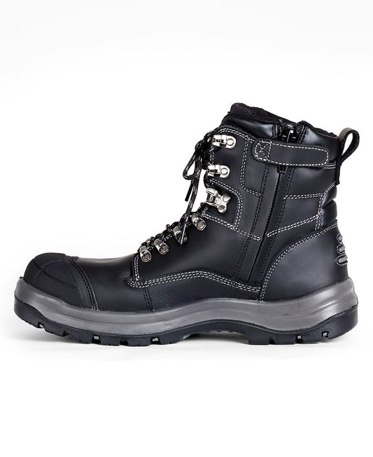 ROADTRAIN ZIP SAFETY BOOT 9F1 HARD WORKING