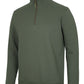 C OF C BRASS 1/2 ZIP SWEAT S3FSZ Comfort with Classic Style