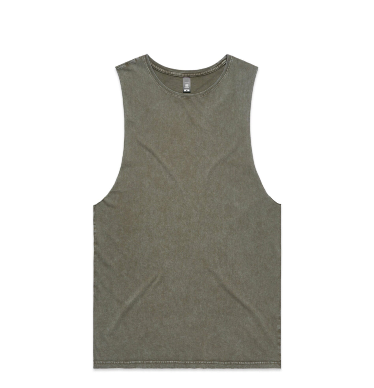 AS COLOUR MENS STONE WASH BARNARD TANK - 5039