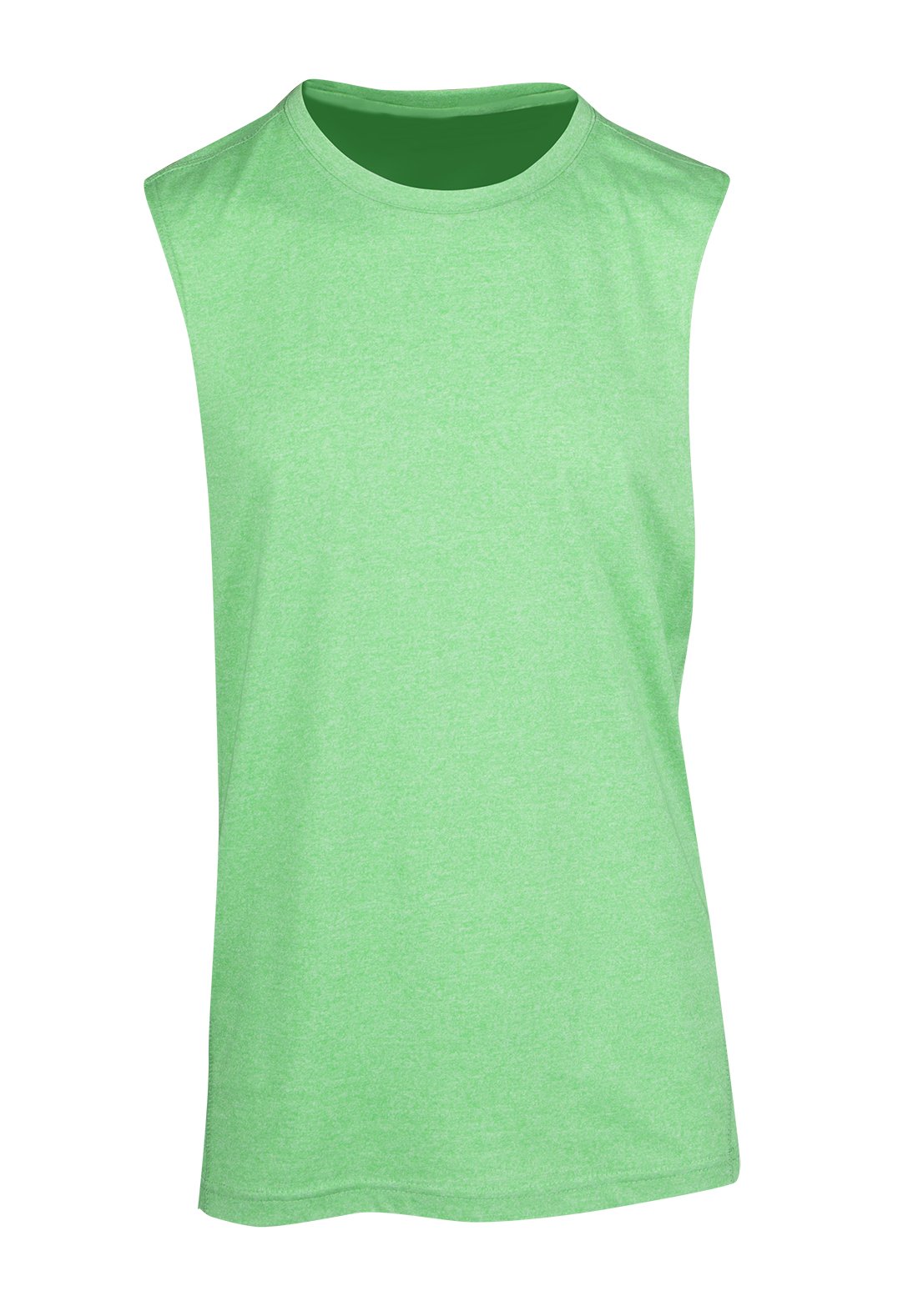 MENS GREATNESS HEATHER SLEEVELESS TEE