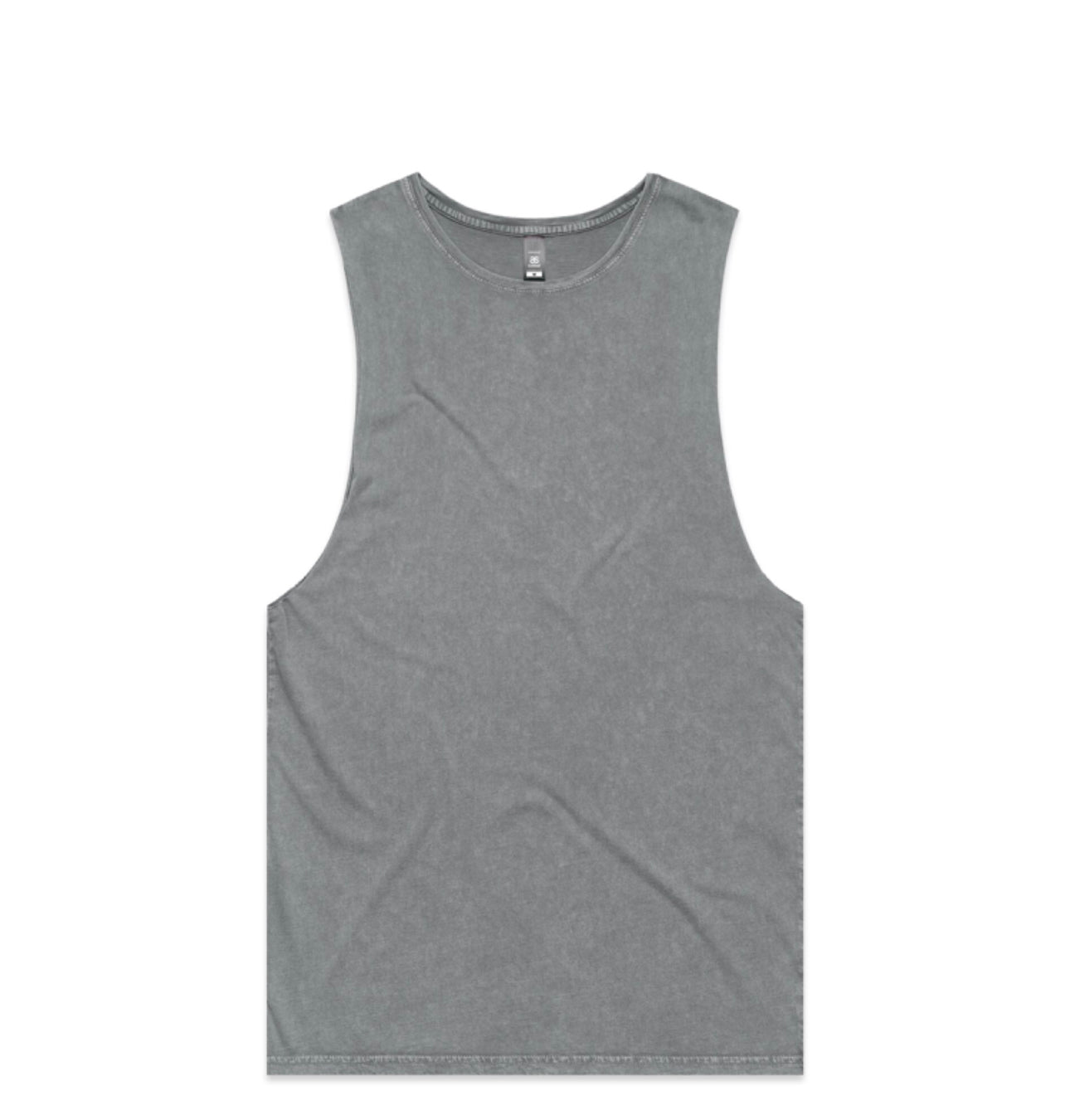 AS COLOUR MENS STONE WASH BARNARD TANK - 5039