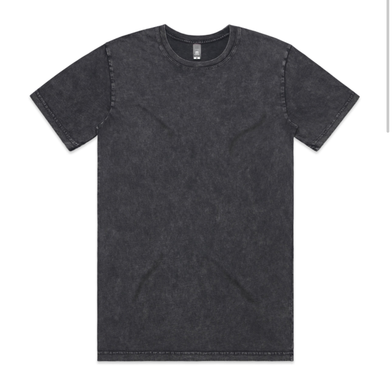 AS COLOUR MENS STONE WASH STAPLE TEE - 5040